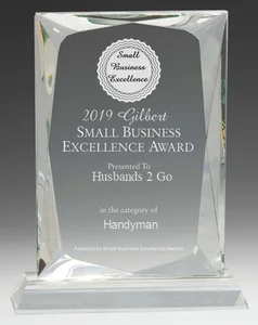Husbands 2 Go award for 5-star service