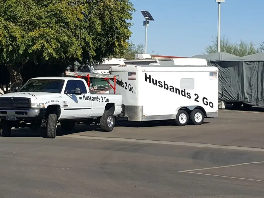 Real junk removal and garbage hauling work by Husbands 2 Go