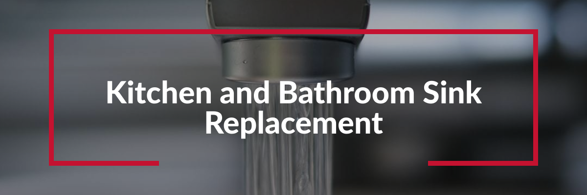 bathroom sink replacement kit